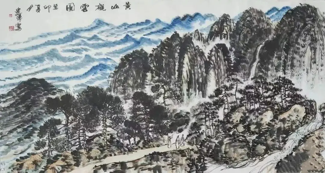 李翰博水平怎么样_李翰 国画 山水画
