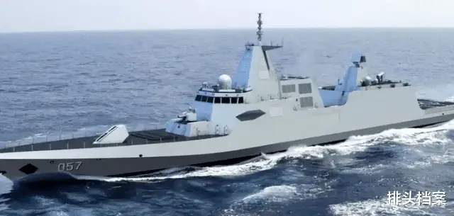 055型万吨大驱反潜任务_055型大驱航母编队雷达哨舰_中国有巡洋舰吗