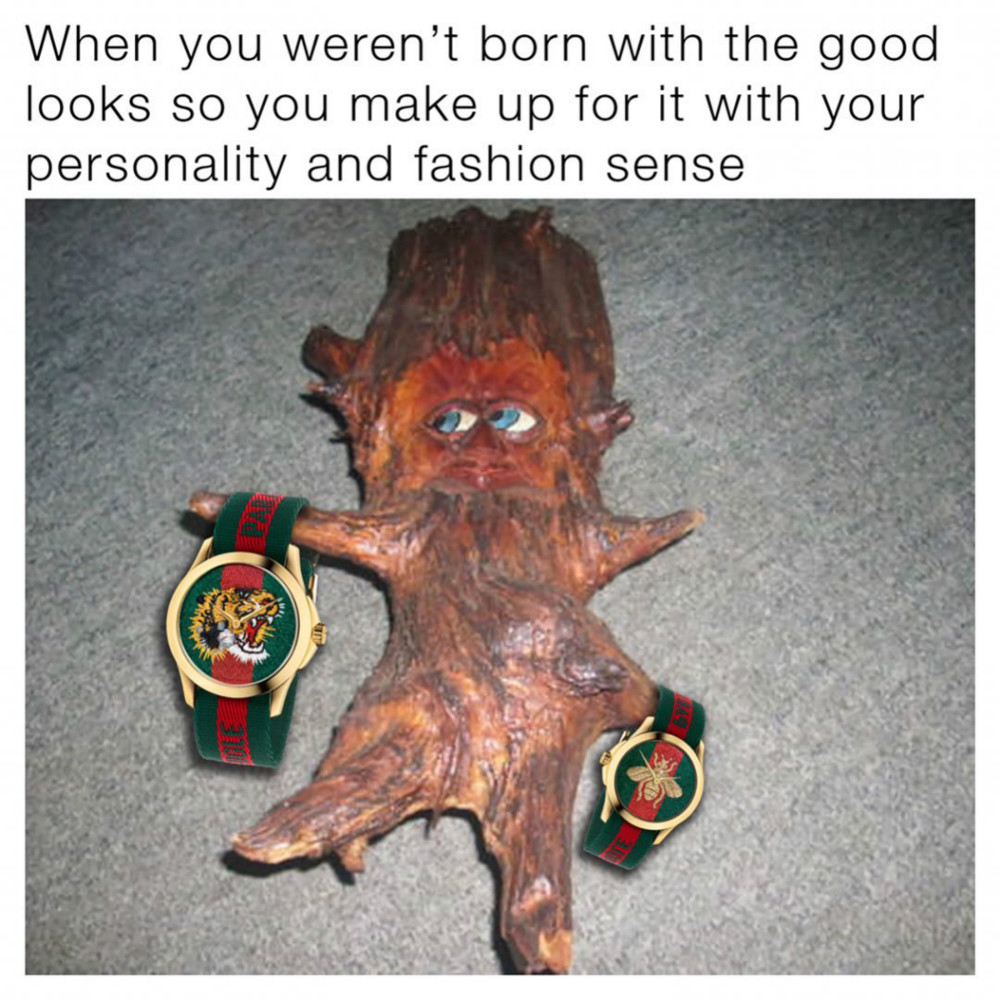 Gucci TFWGucci线上营销案例_奢侈品Meme营销策略_cucci手表图片和价格