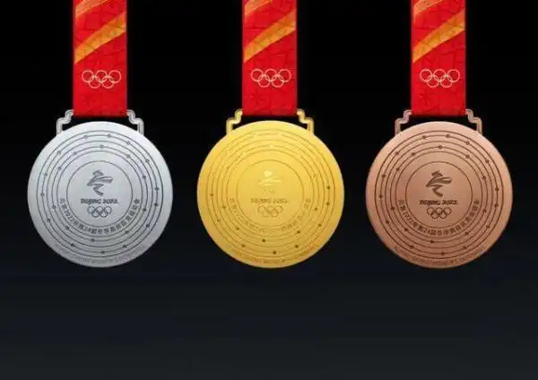 北京冬奥会奖牌正面反面图解_2026奥运会会徽字_2022年北京冬奥会奖牌设计