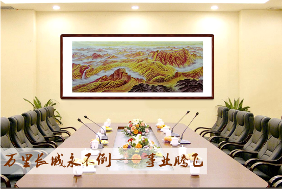 长城图片万里长城图画_万里长城风水画 国画长城图 欣赏