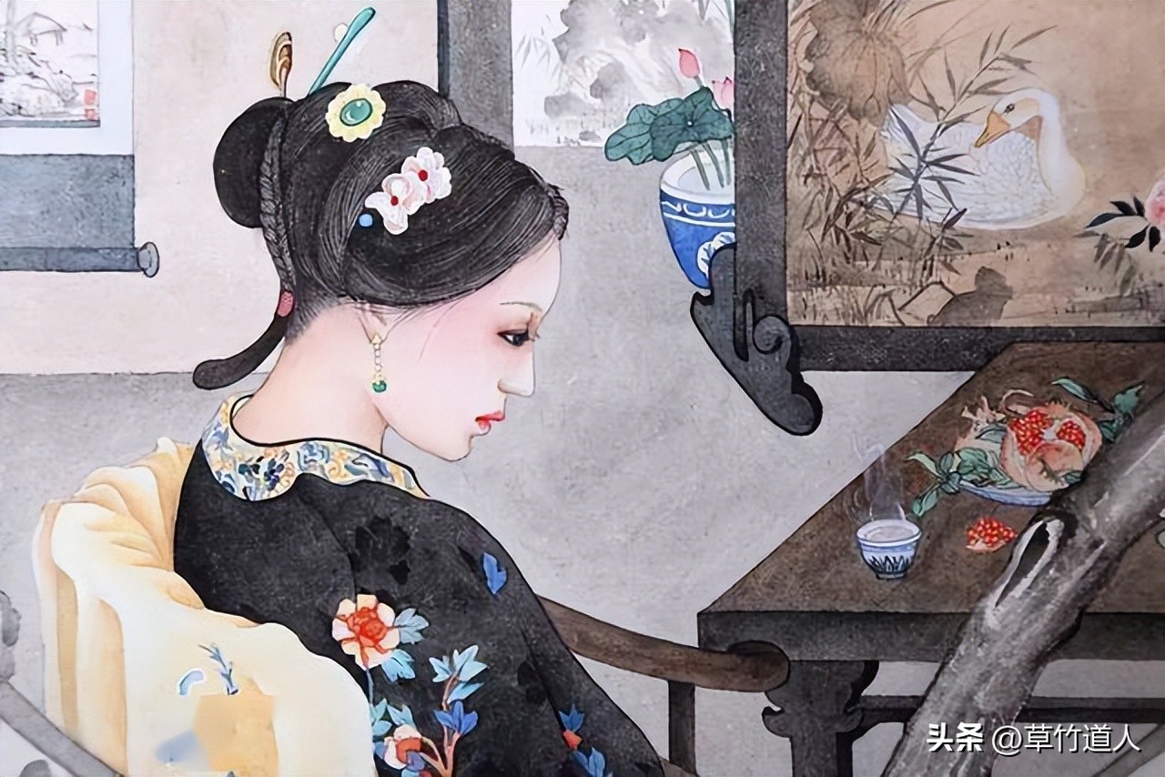 绘画作品形神结合意境表达_艺术手段深刻内涵表达_手绘线条--物象空间的表达
