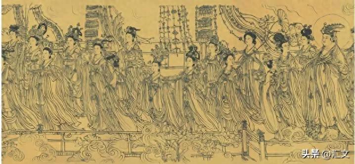 白描线条表现力_中国画白描技法_手绘线条--物象空间的表达