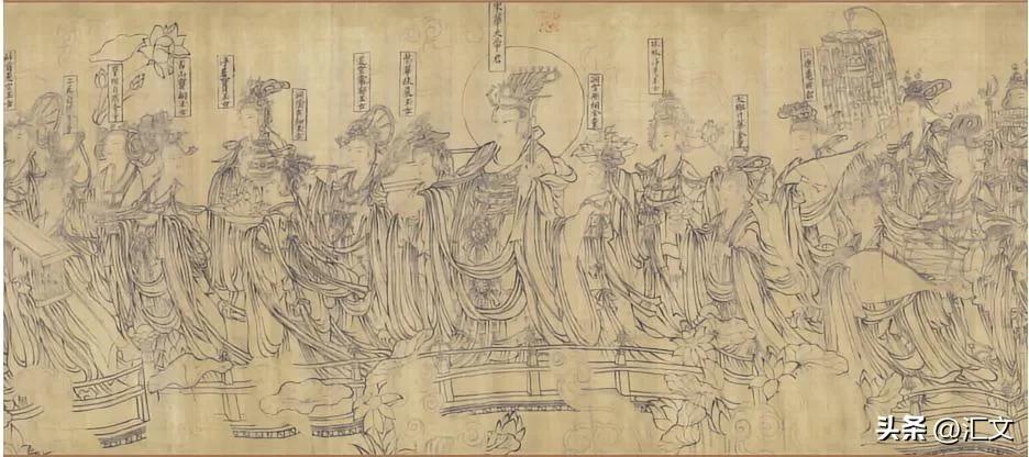 白描线条表现力_中国画白描技法_手绘线条--物象空间的表达
