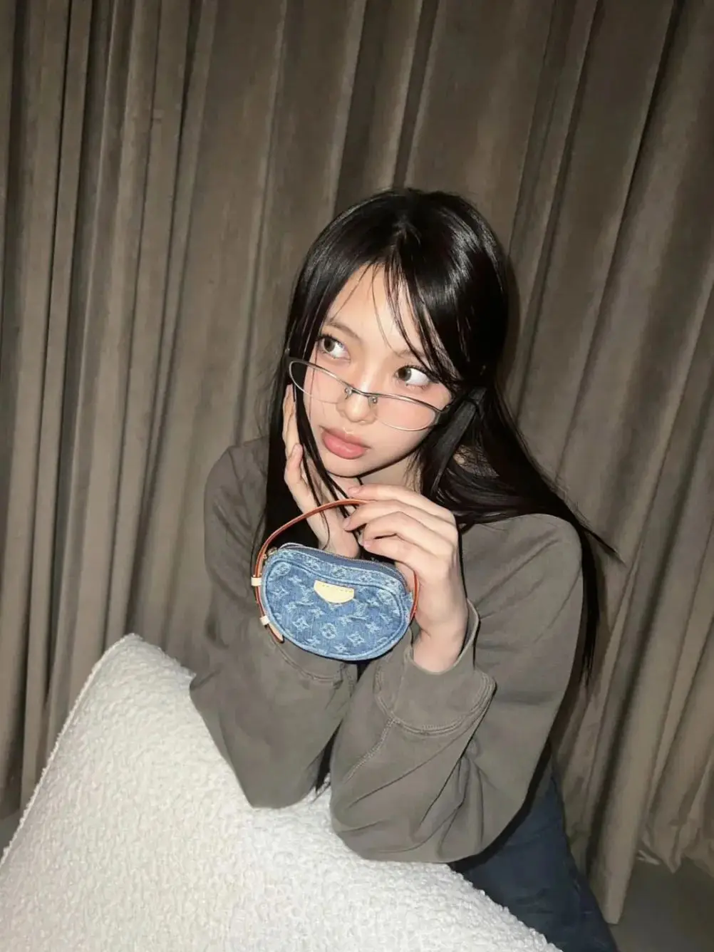 chloe眼镜图片_知识分子风眼镜_复古圆框眼镜
