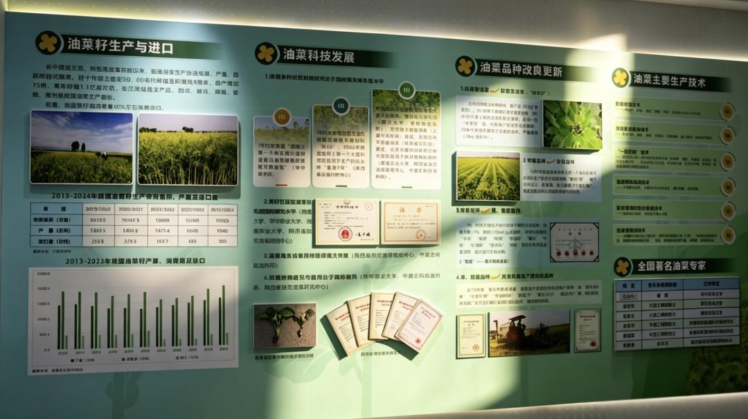 陕西油菜科技馆_陕西科技馆_油菜品种展示
