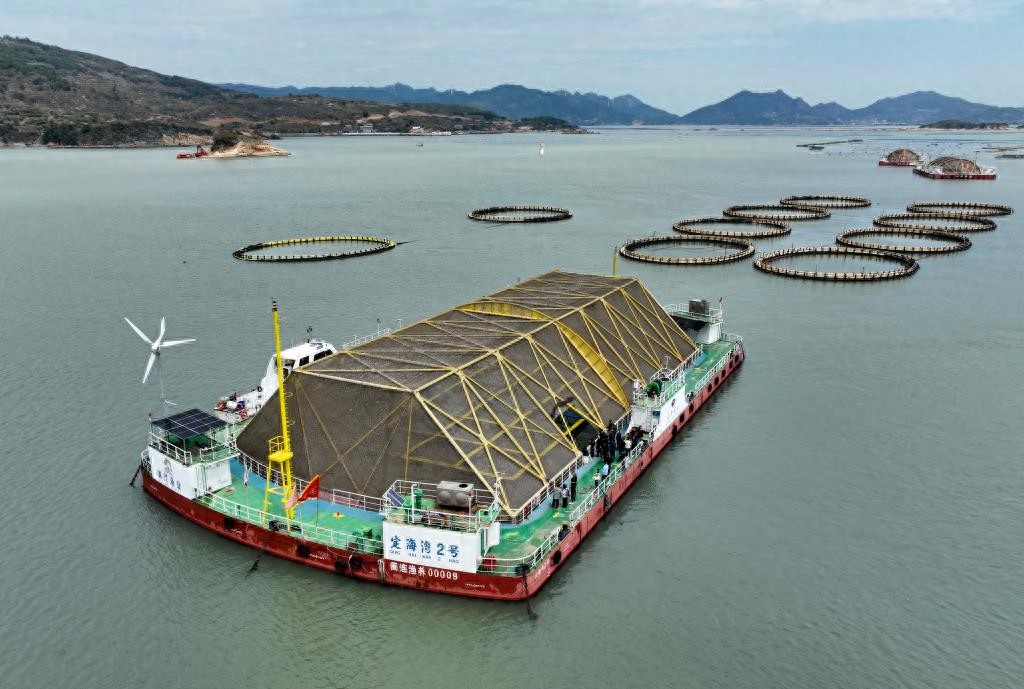 福建海洋牧场建设_海洋资源利用_中国深远海养殖平台