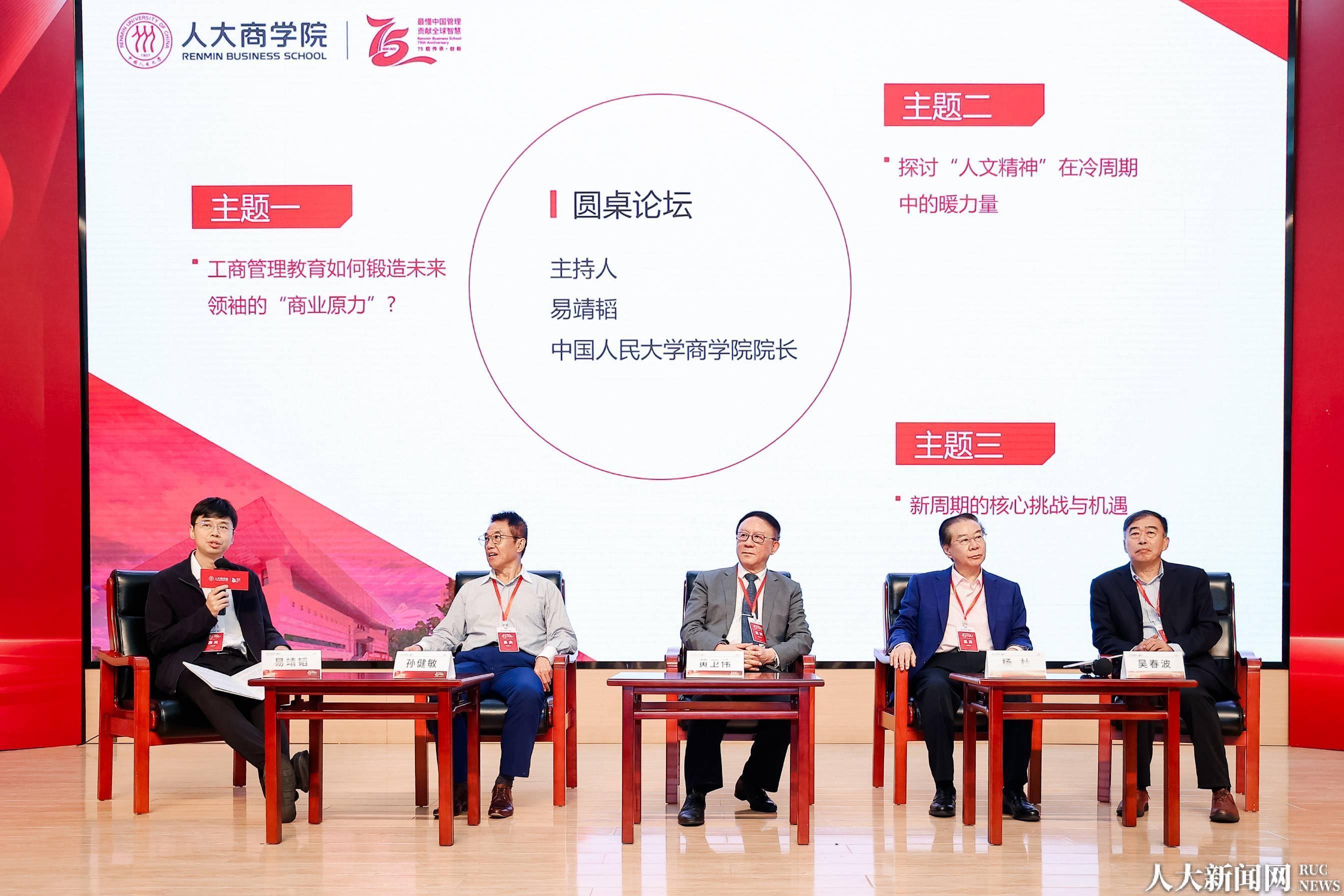 中国人民大学商学院 华为六君子 对话 工商管理学子_中国人民大学 孙健敏