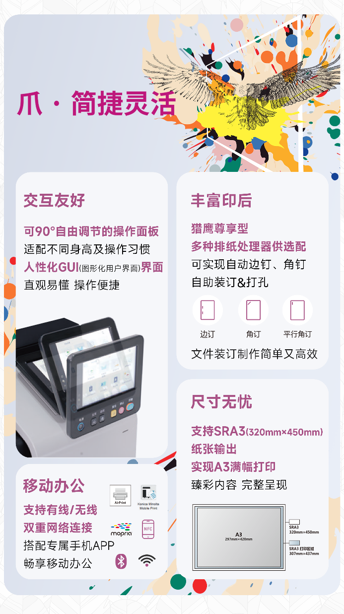 翔云见阔稳驭新境 柯尼卡美能达猎鹰系列数码复合机战略新品重磅上市
