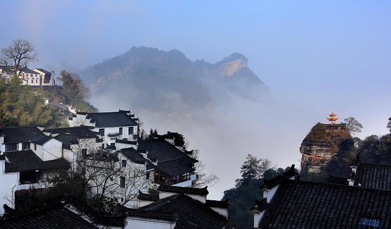 齐云山生态文化旅游区_齐云山国家4A级旅游景区_齐云山国家地质公园
