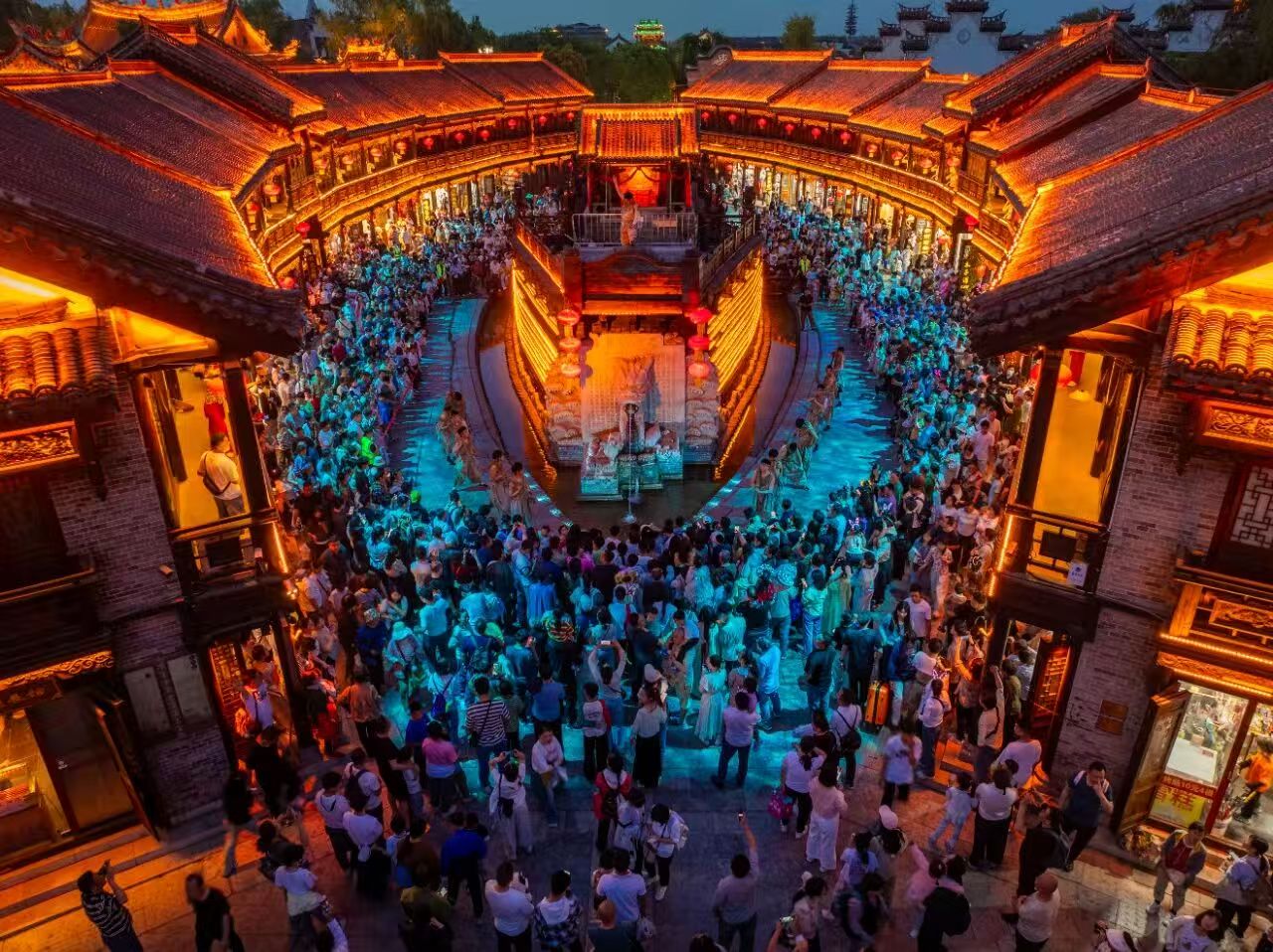 台儿庄古城国潮文化季_台儿庄古城沉浸式文旅体验_探索发现台儿庄1938