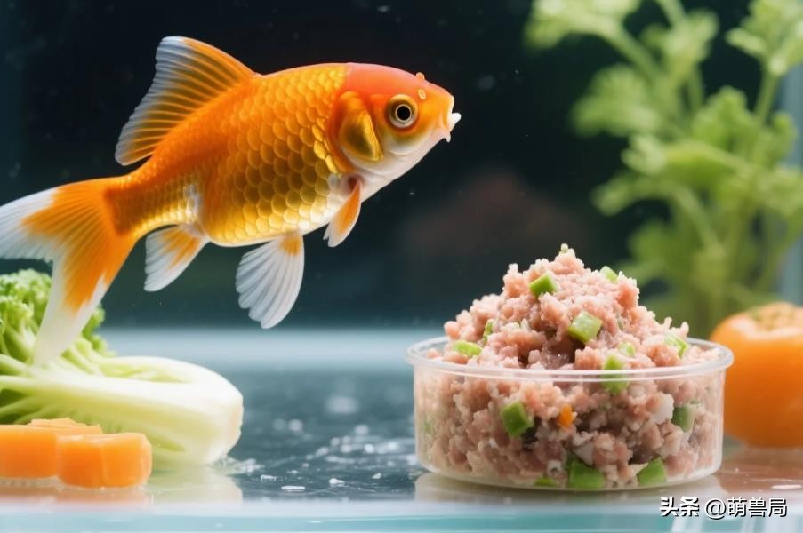 小金鱼没有饲料吃什么_自制金鱼鱼食配方_金鱼鱼食制作教程