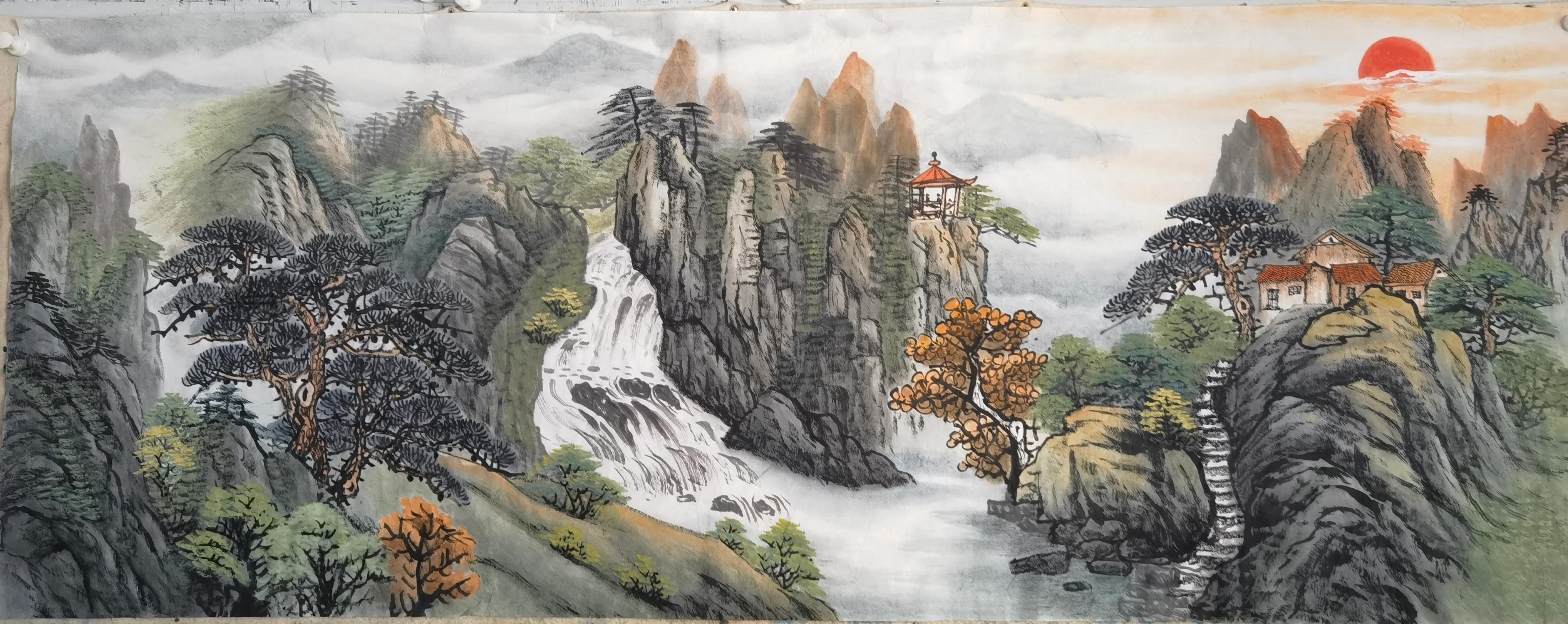 松涛书法家_孙晓凤山水画_孙晓凤花鸟画