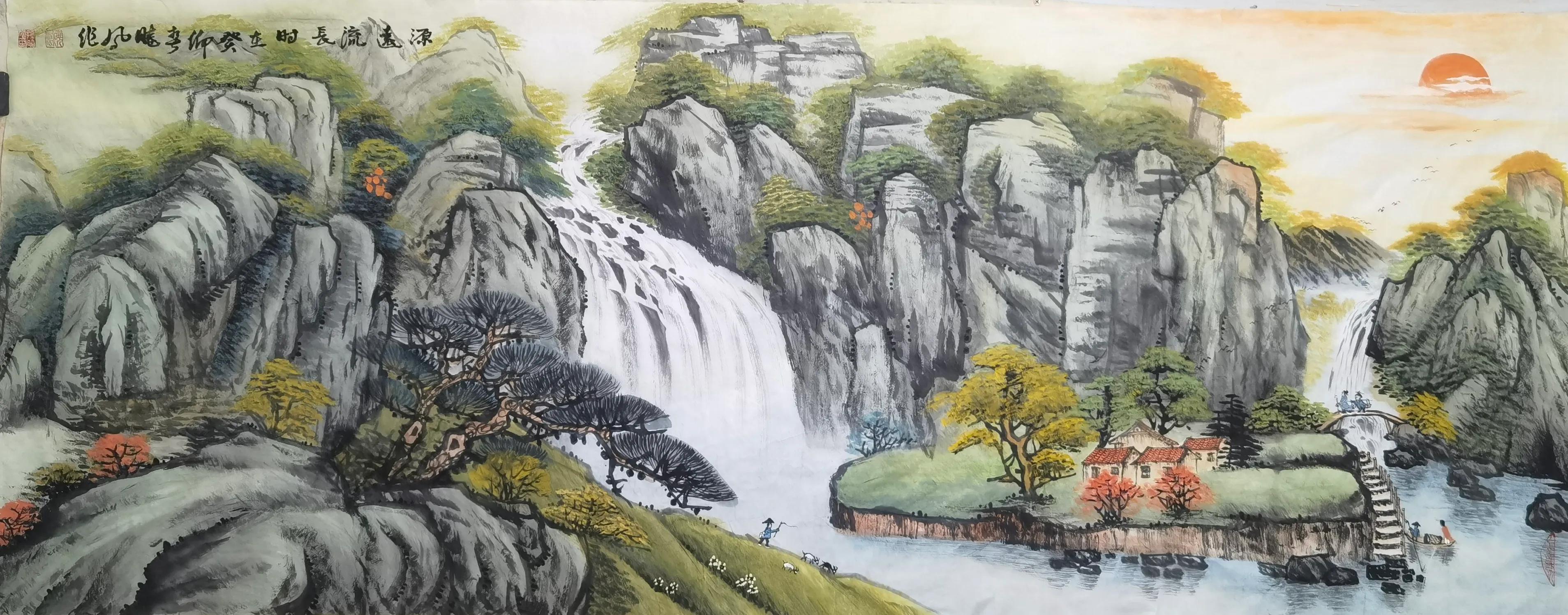孙晓凤花鸟画_松涛书法家_孙晓凤山水画