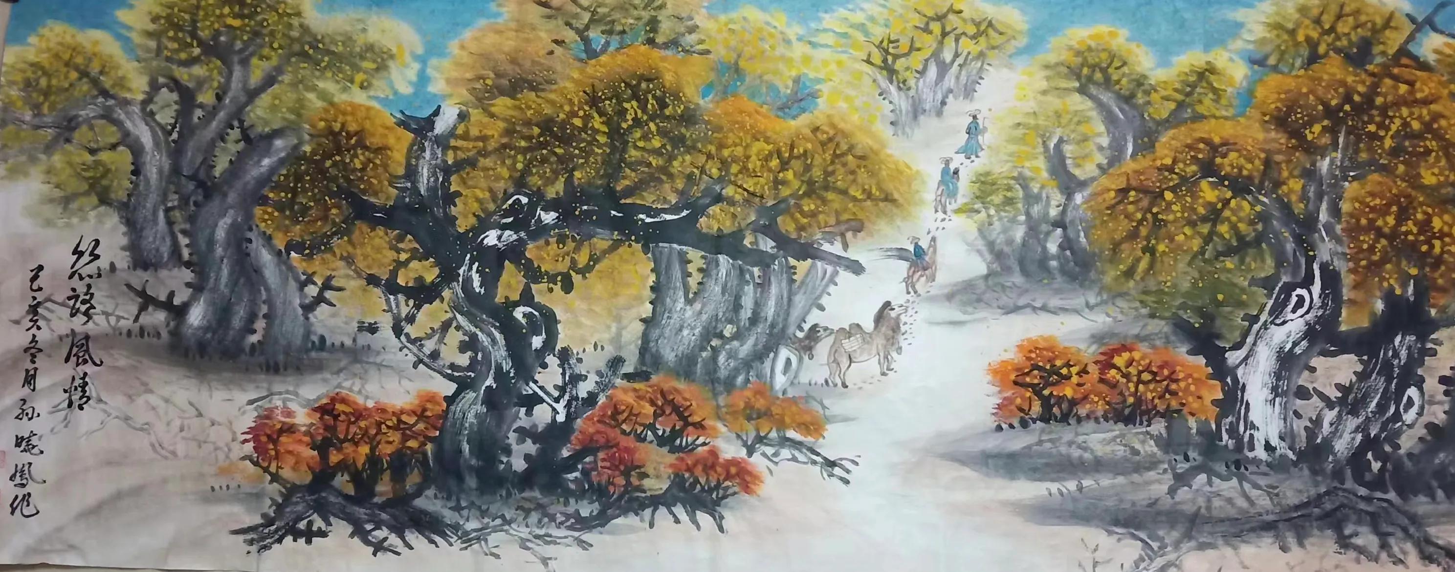 孙晓凤花鸟画_孙晓凤山水画_松涛书法家