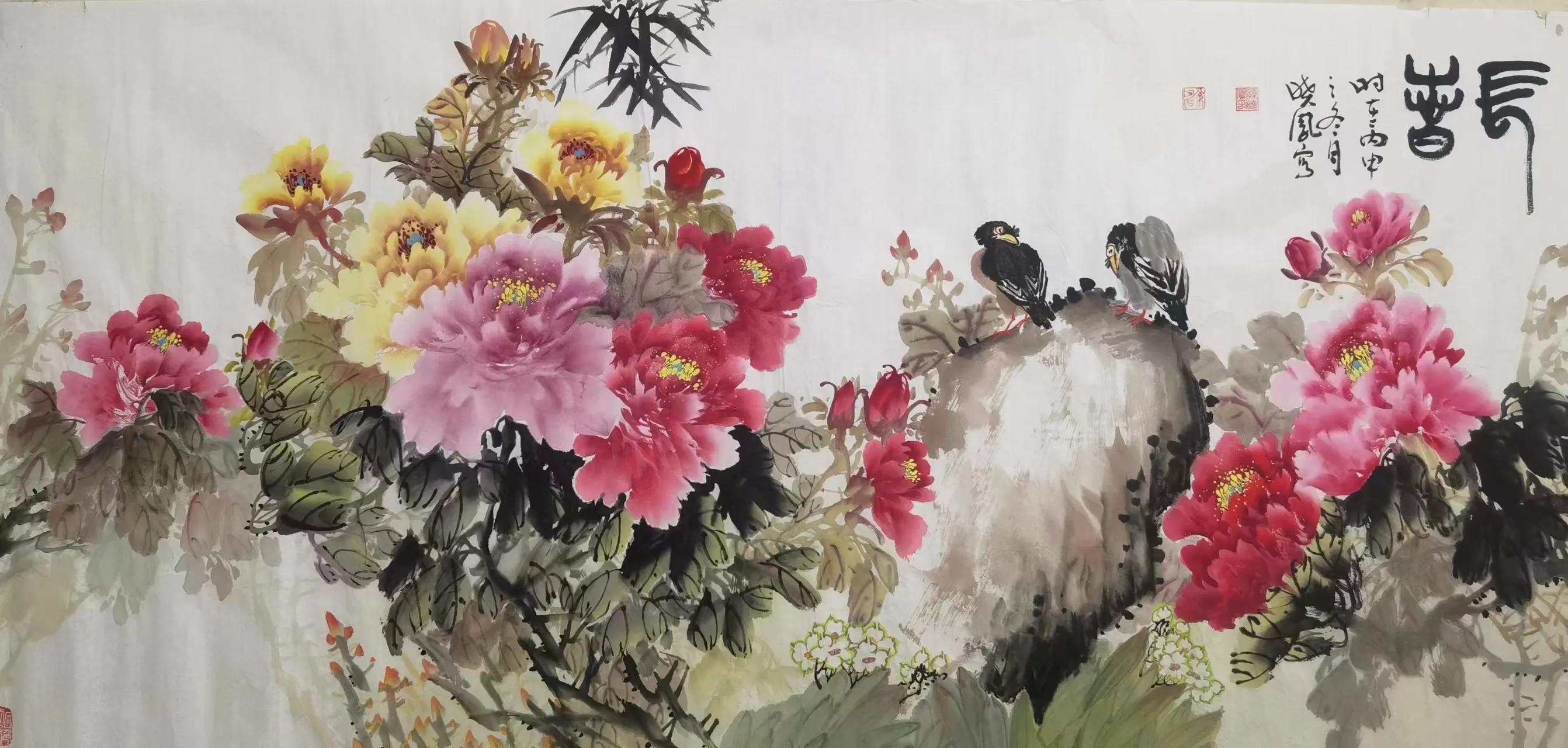 松涛书法家_孙晓凤花鸟画_孙晓凤山水画