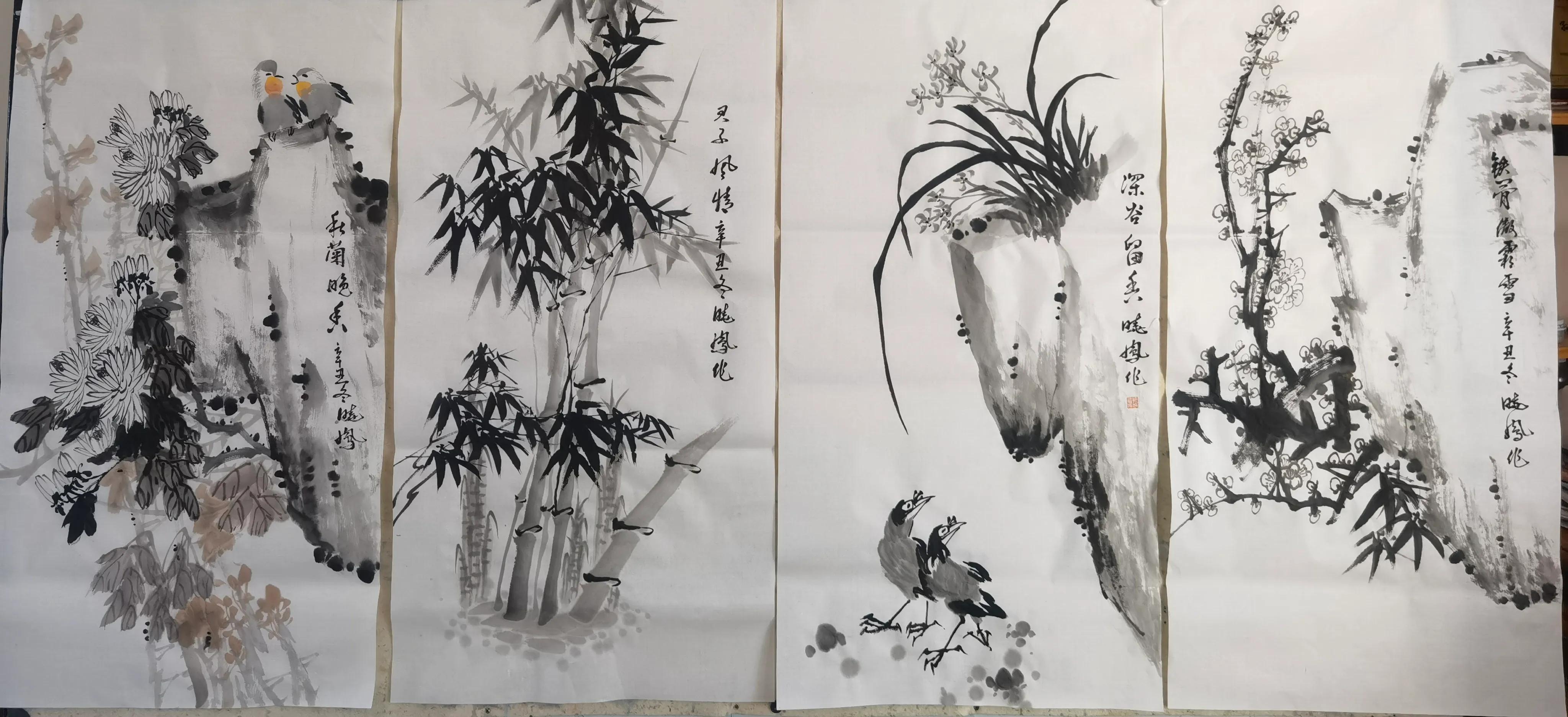 松涛书法家_孙晓凤花鸟画_孙晓凤山水画