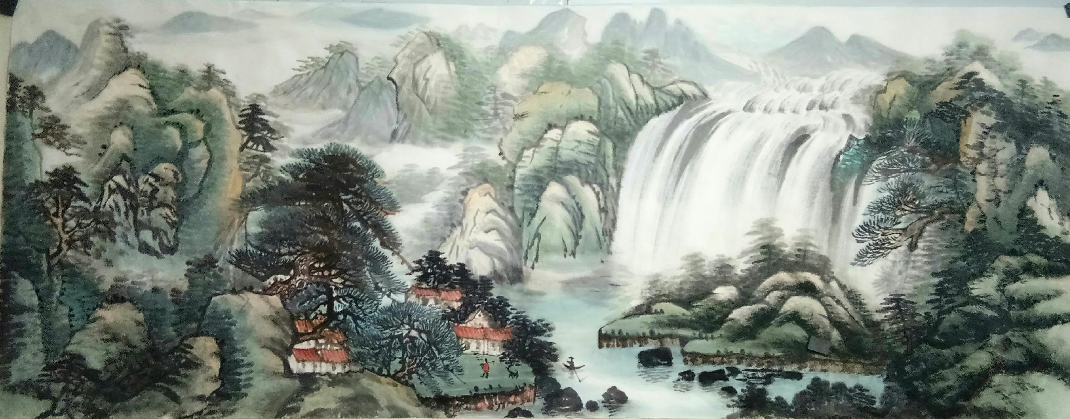 孙晓凤山水画_松涛书法家_孙晓凤花鸟画