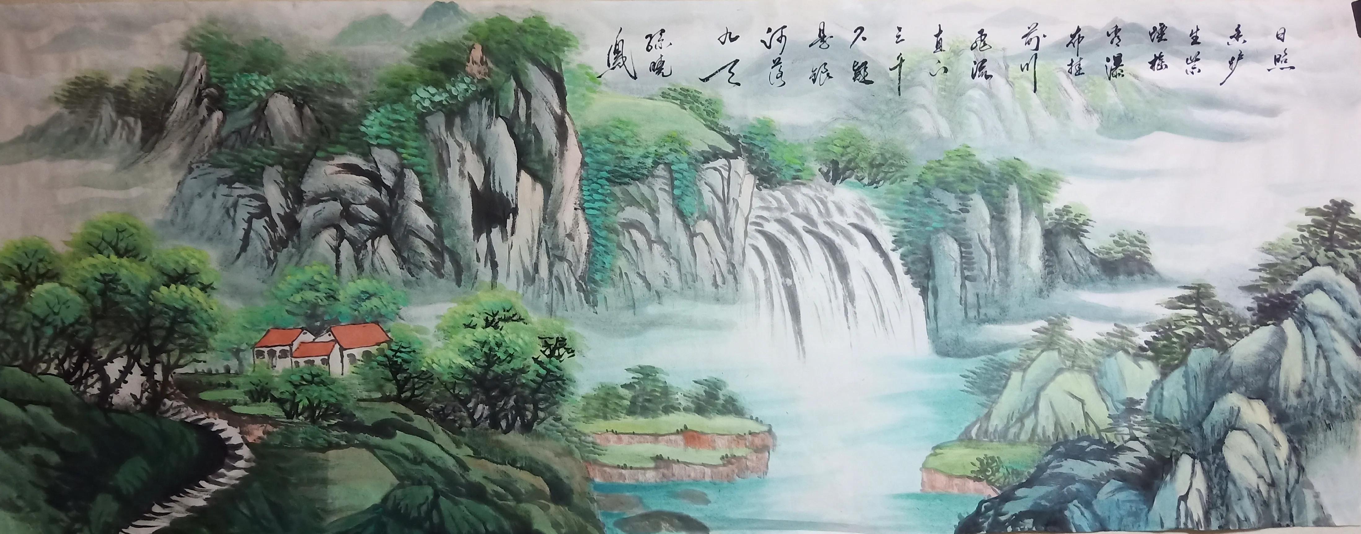 孙晓凤山水画_松涛书法家_孙晓凤花鸟画