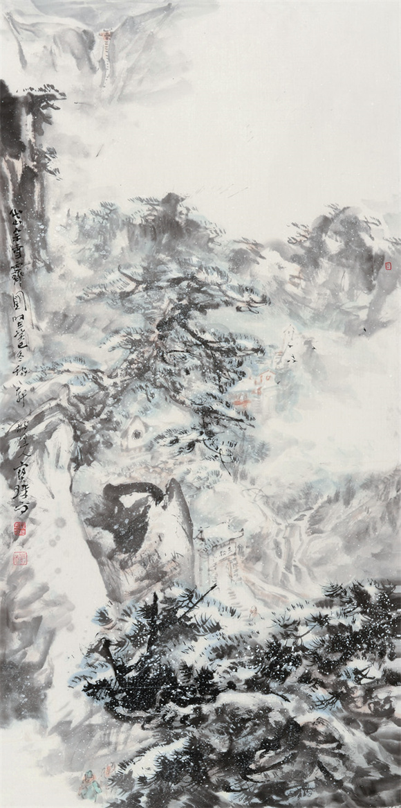 张宝珠画家书法_张宝珠回忆儿时大明湖_济南山水画家张宝珠