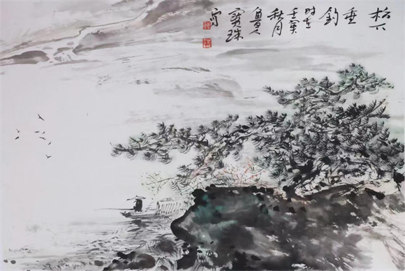 张宝珠回忆儿时大明湖_济南山水画家张宝珠_张宝珠画家书法