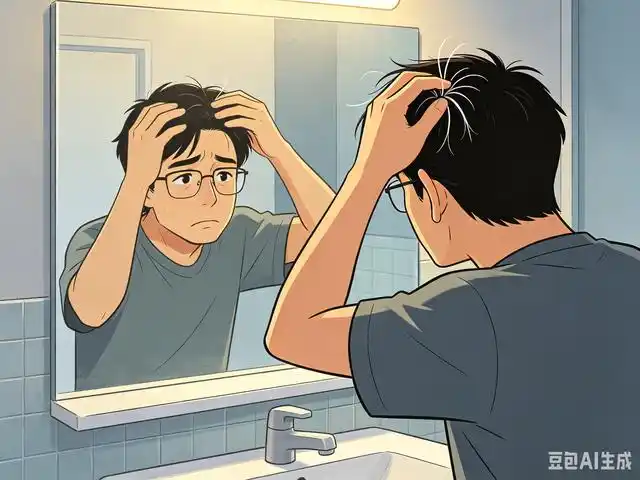 年纪轻轻白发增多原因_白发不能拔的原因_青少年掉头发是缺什么