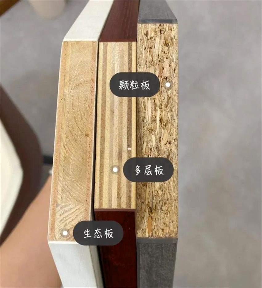 实木颗粒板生态板_颗粒板环保等级选择_定制衣柜颗粒板甲醛释放