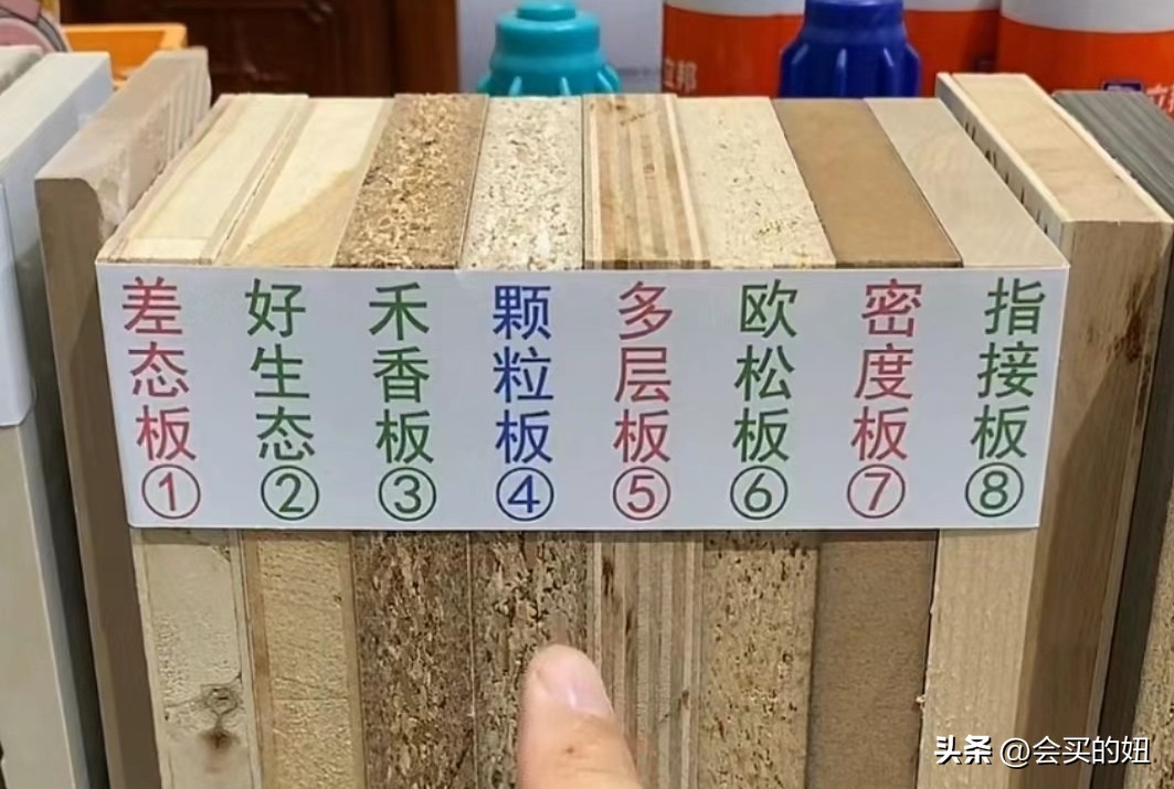 生态板多层板欧松板对比分析_实木颗粒板生态板_全屋定制家具板材选择
