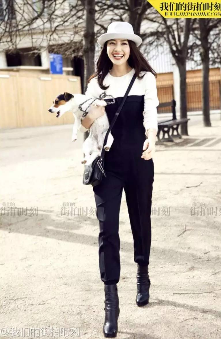 连体裤穿搭_连体裤时尚搭配_连身裤连体裤