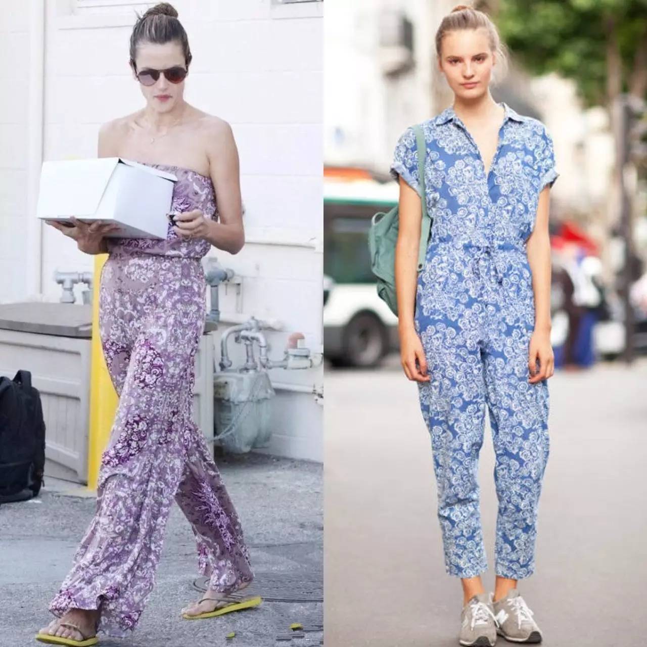 连体裤穿搭_连体裤时尚搭配_连身裤连体裤