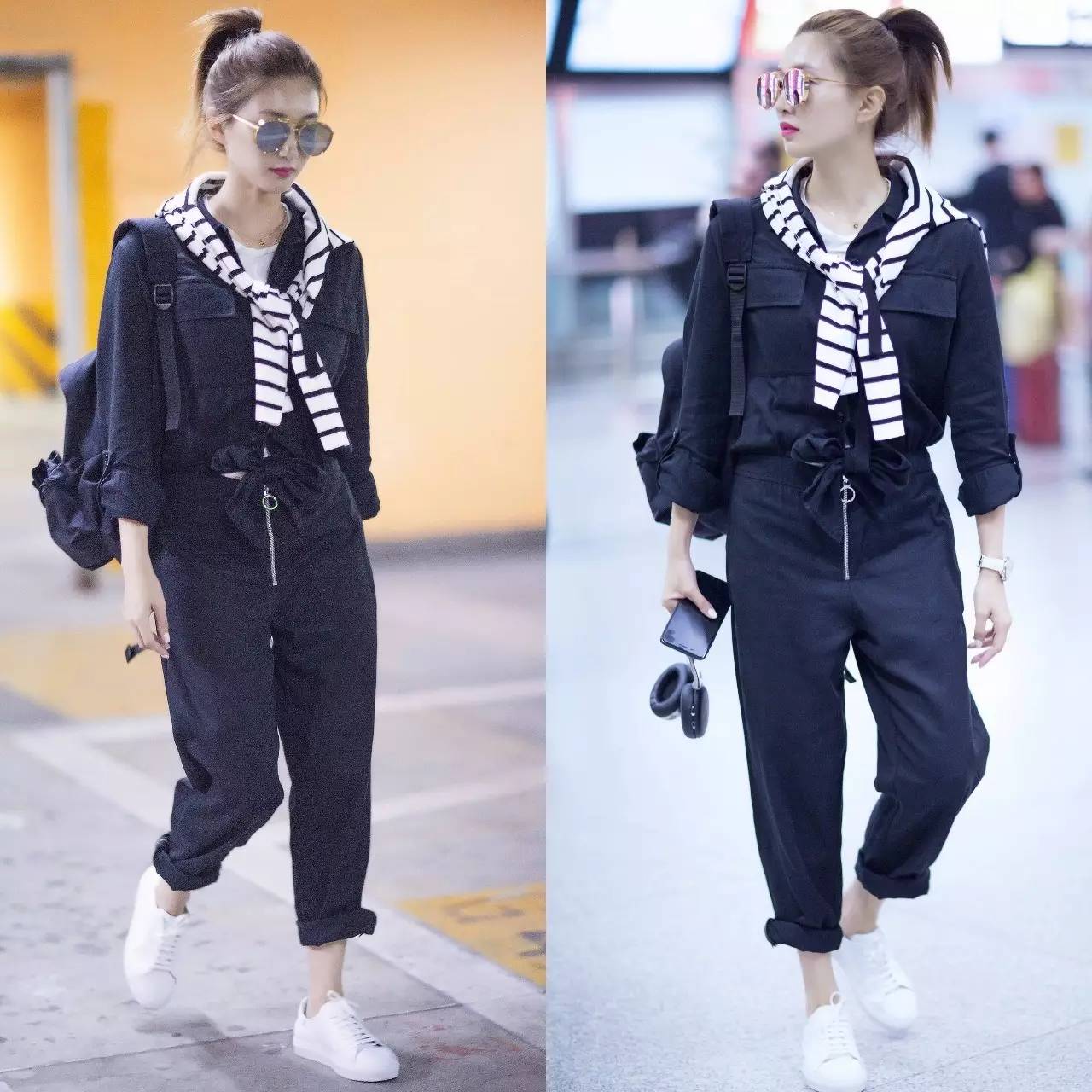 连体裤穿搭_连身裤连体裤_连体裤时尚搭配