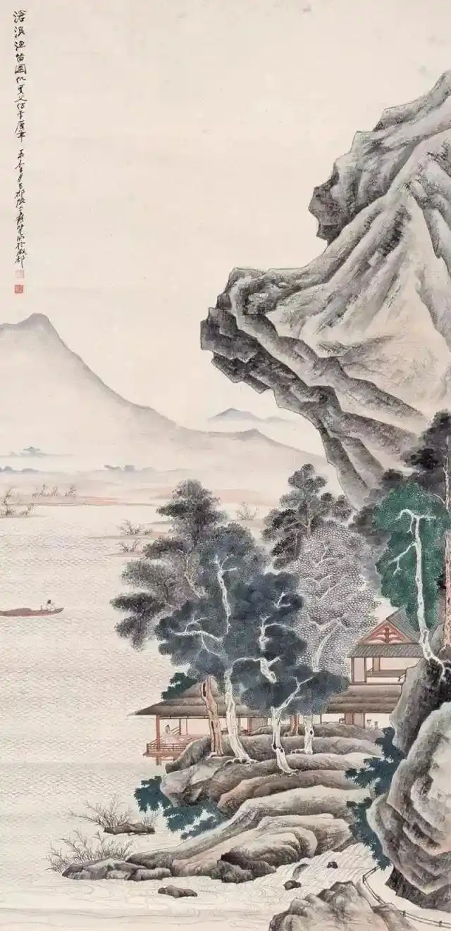 张大千书法 伪作_张大千仿作_张大千仿石涛水平