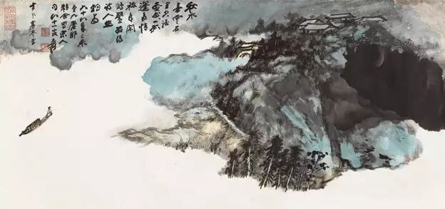 张大千临摹石涛的技巧_张大千仿古画艺术价值_张大千书法 伪作