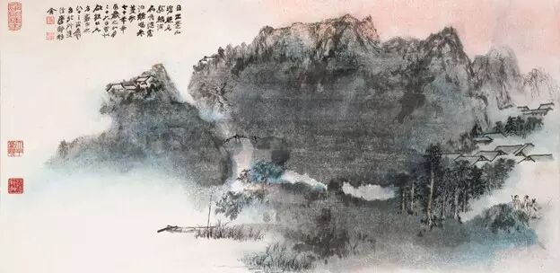 张大千临摹石涛的技巧_张大千书法 伪作_张大千仿古画艺术价值