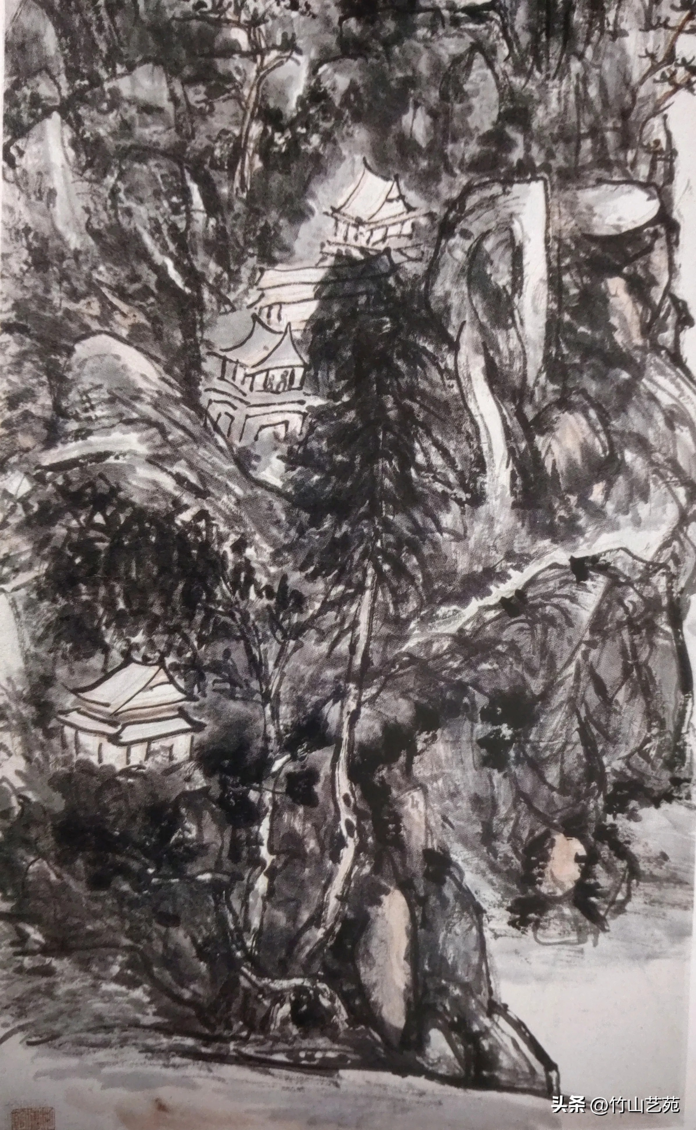 黄宾虹艺术非实用性_黄宾虹书法作品欣赏_绘画艺术非实用性