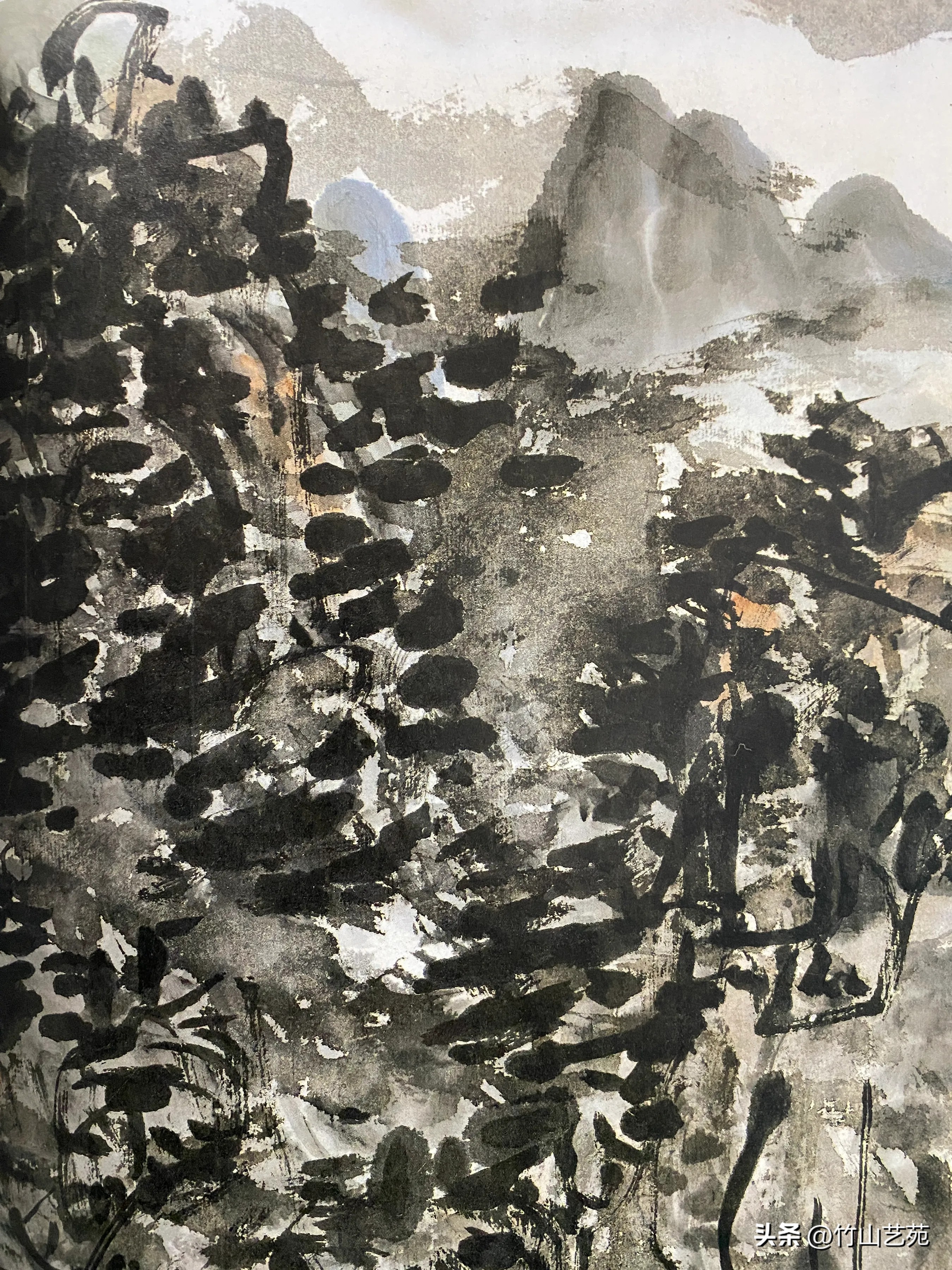 黄宾虹书法作品欣赏_黄宾虹艺术非实用性_绘画艺术非实用性