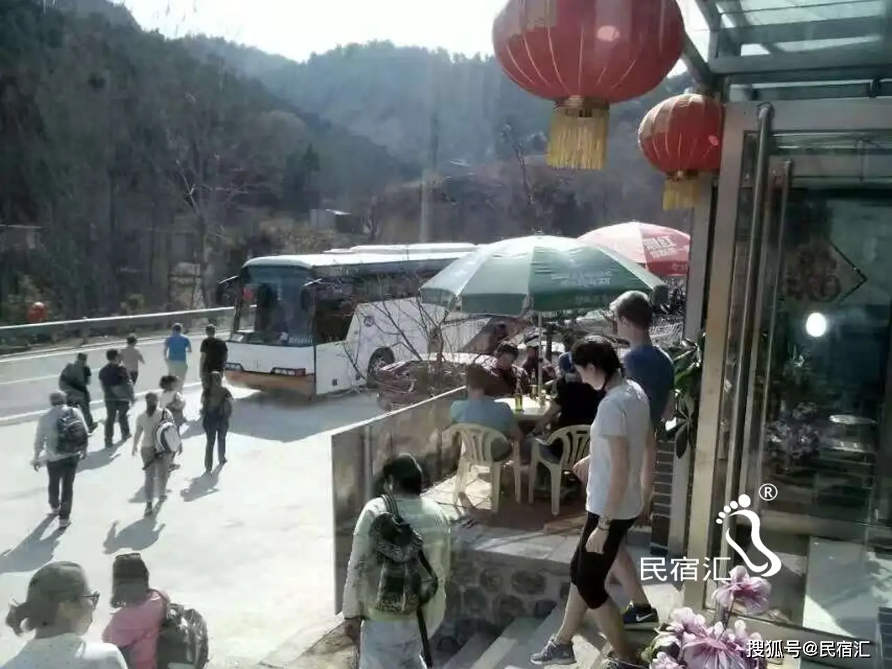 承德农家院哪家好_金山岭长城周边民宿_承德金山岭长城红山楂农家院