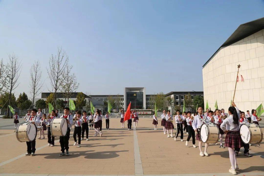 桐乡少先队鼓号队风采展示大赛_少先队鼓号队_学习二十大 争做好队员 桐乡