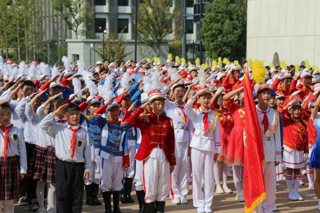 少先队鼓号队_学习二十大 争做好队员 桐乡_桐乡少先队鼓号队风采展示大赛