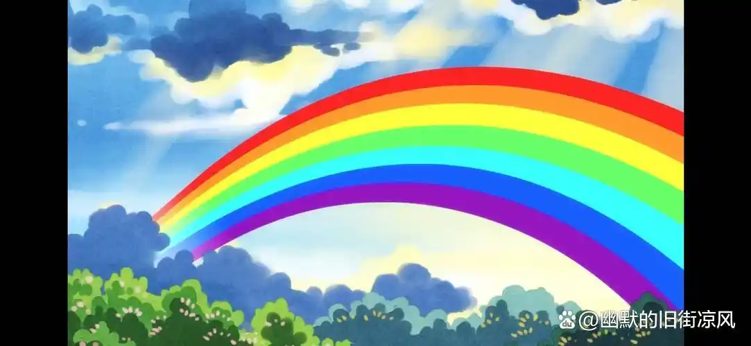 彩虹颜色数量_彩虹形成原理_彩虹有几种颜色,它们是