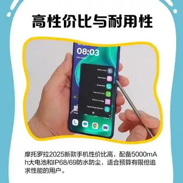 摩托手机新款上市_摩托罗拉2025新款手机_炫酷外观AI技术手机