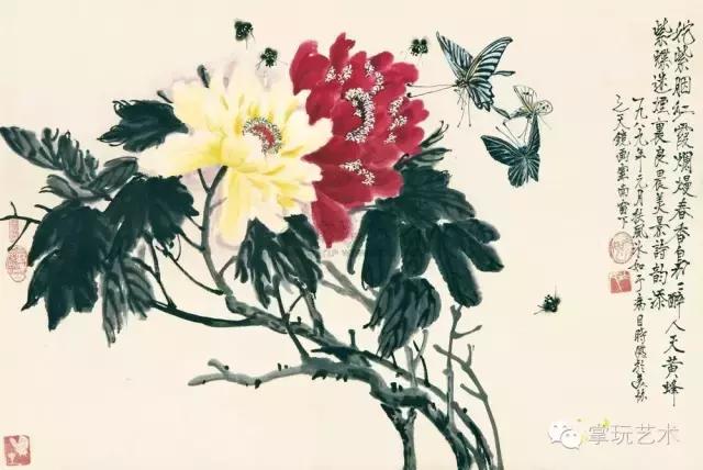 中国蝴蝶王 王冰如 画家经历_王冰如 蝴蝶画 高清作品_王冰石书画