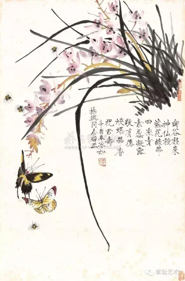 王冰如 蝴蝶画 高清作品_王冰石书画_中国蝴蝶王 王冰如 画家经历