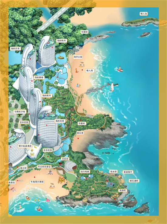 深圳手绘地图设计_手绘地图设计_手绘旅游路线图怎么画