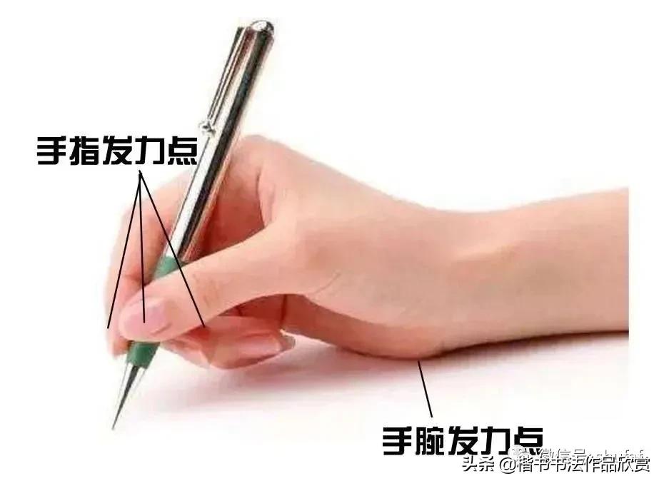 硬笔书法教学_孩子的握笔姿势_硬笔握笔教学