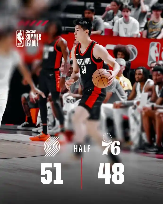 夏联-崔永熙10分钟得3分 榜眼秀15中0一分未得_崔永熙开拓者队表现_崔永熙NBA夏季联赛首秀