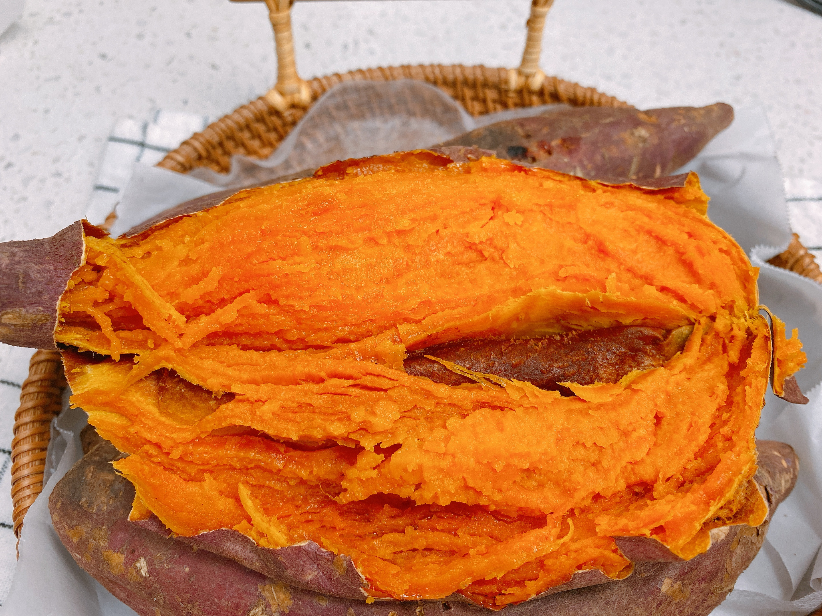 考箱烤红薯要多长时间_红薯食谱分享_烤红薯做法