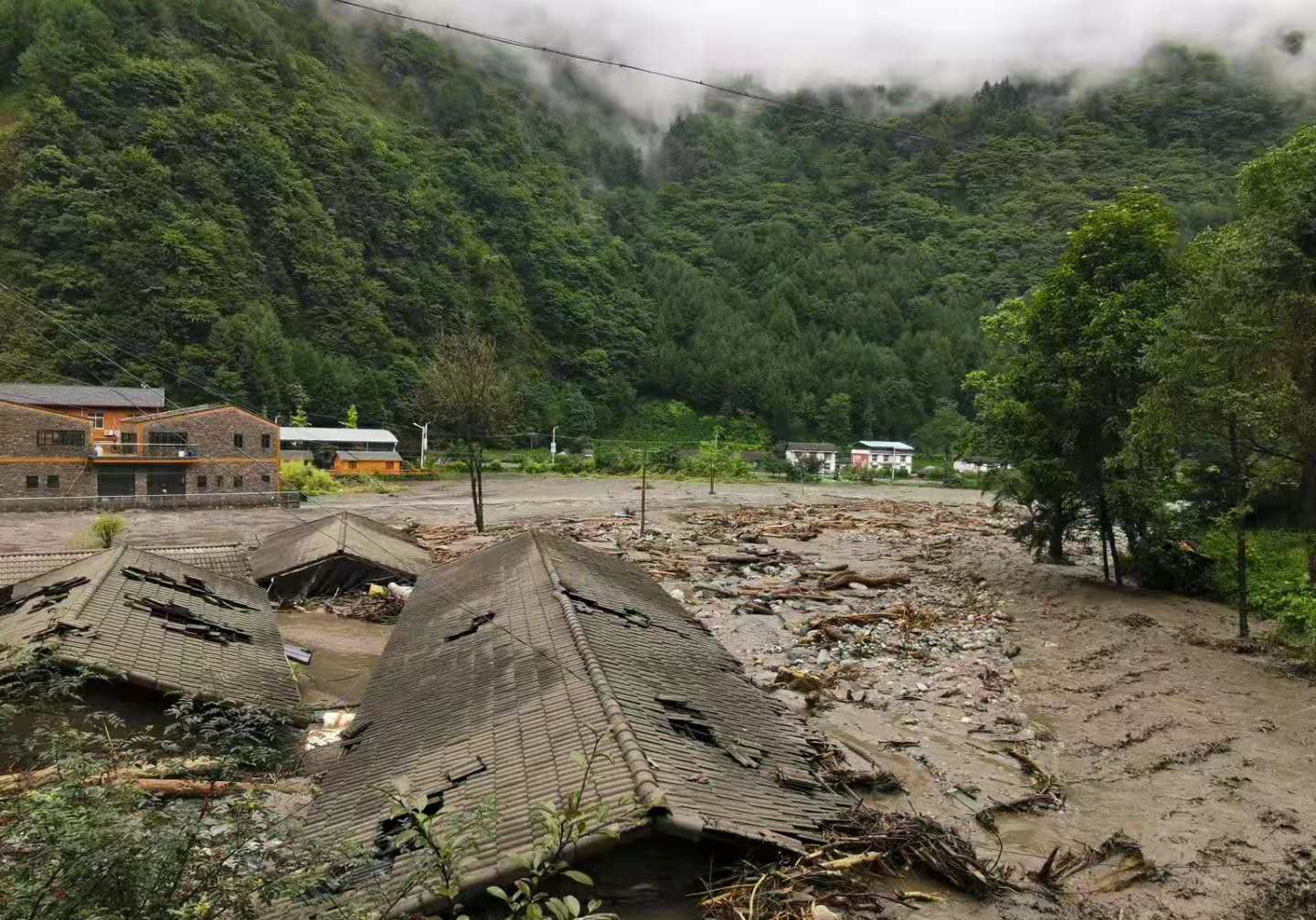 汶川县水磨镇天气预报_汶川县山洪泥石流最新救援情况_汶川县山洪泥石流受灾群众转移数量