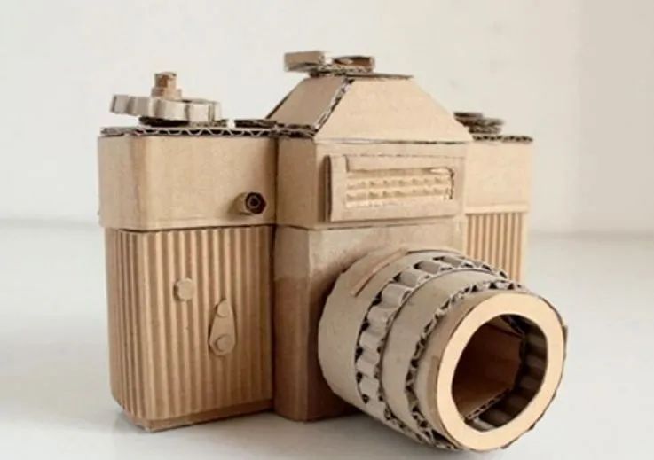 快递盒DIY手工_制作简单的工艺品_快递盒改造成收纳盒