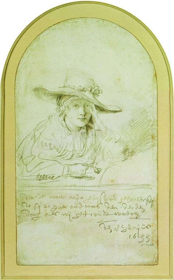 伦勃朗 卡拉瓦乔 影响 乌得勒支画派 _伦勃朗素描好高清_ 伦勃朗 素描 银尖笔 莎斯姬亚凡优伦堡像 